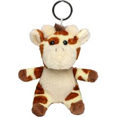 M160668  - Plush giraffe with keychain - mbw